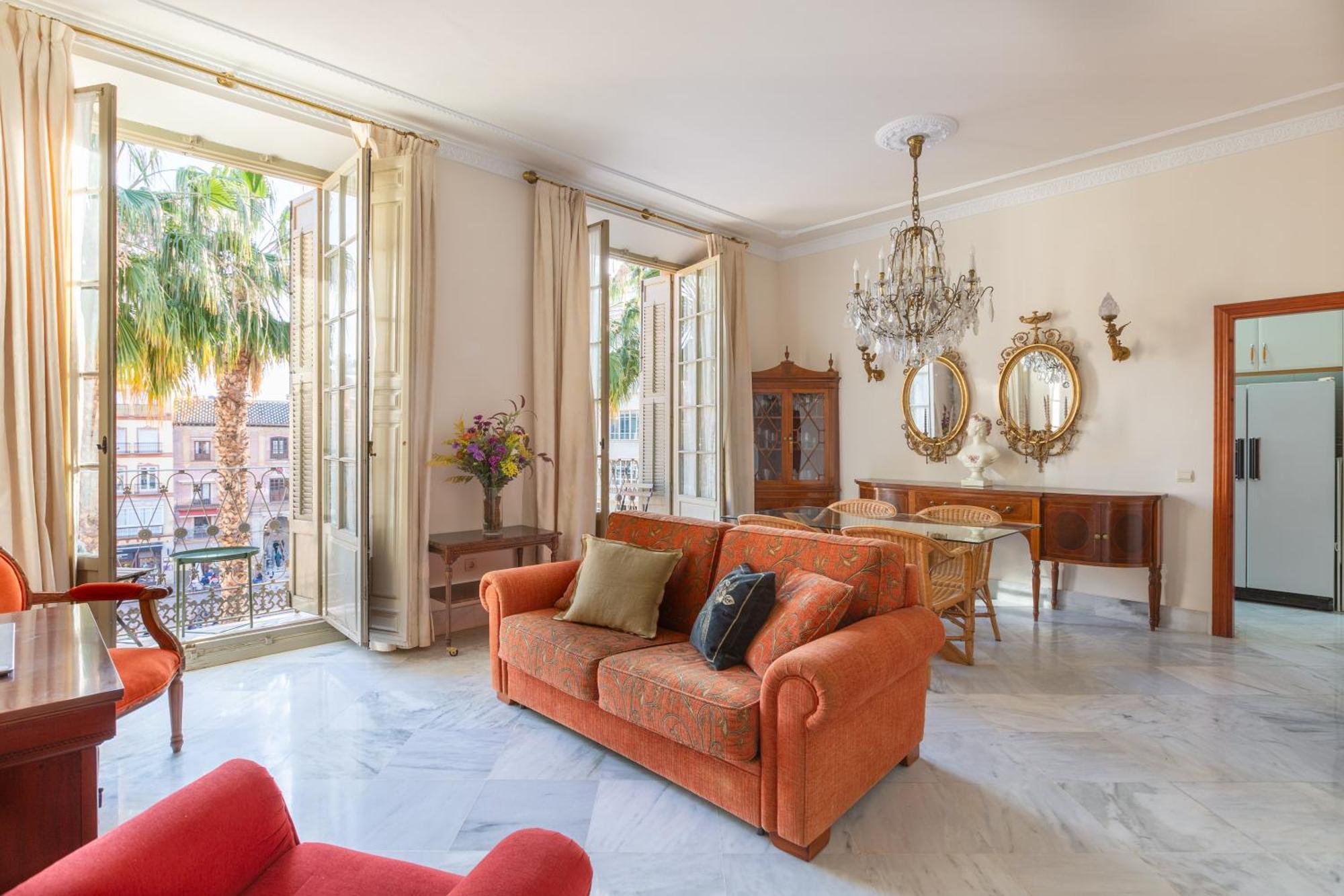 Apartmán Plaza De La Constitucion Màlaga Exteriér fotografie
