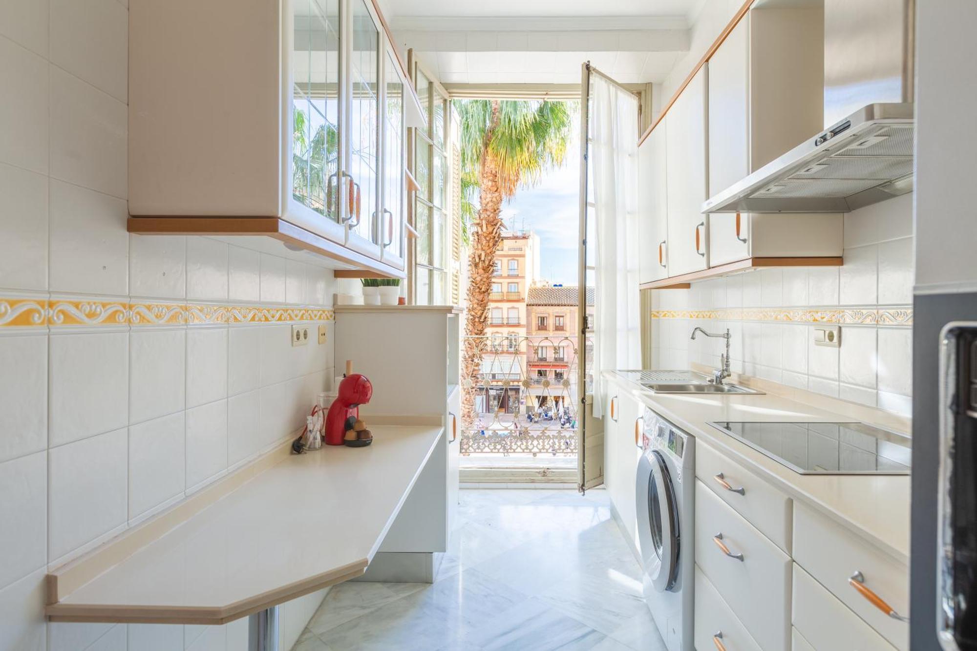Apartmán Plaza De La Constitucion Màlaga Exteriér fotografie