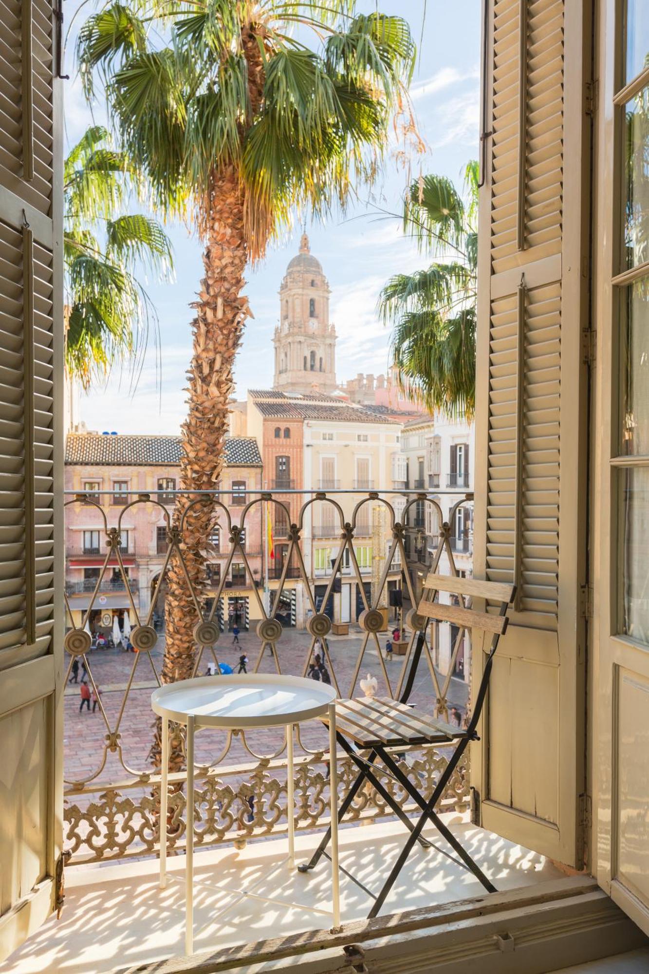 Apartmán Plaza De La Constitucion Màlaga Exteriér fotografie